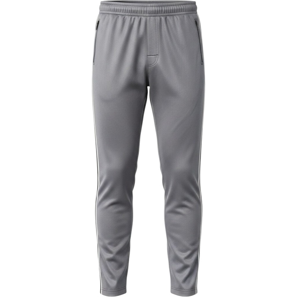 Jared Lang After Hours Mens Grey Track Pants Side Stripe Joggers Size Medium‎